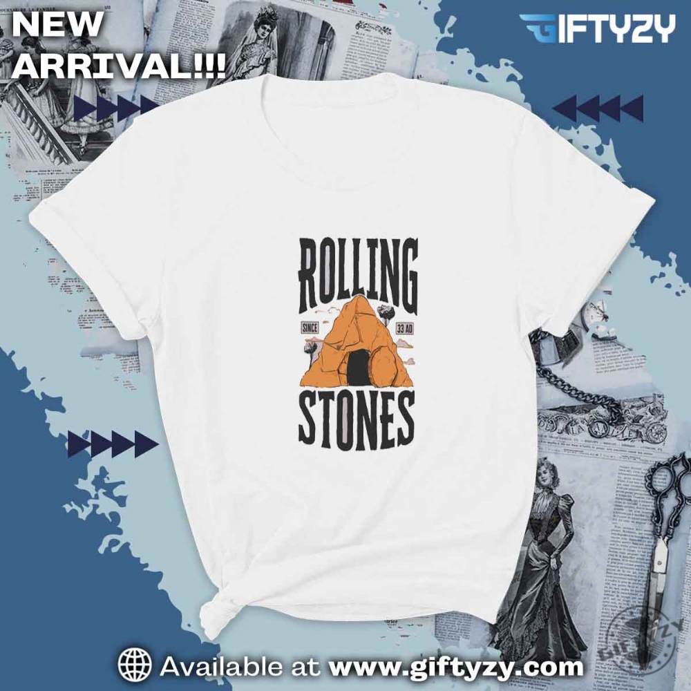 Rolling Stones Since 33 Ad Shirt giftyzy 1