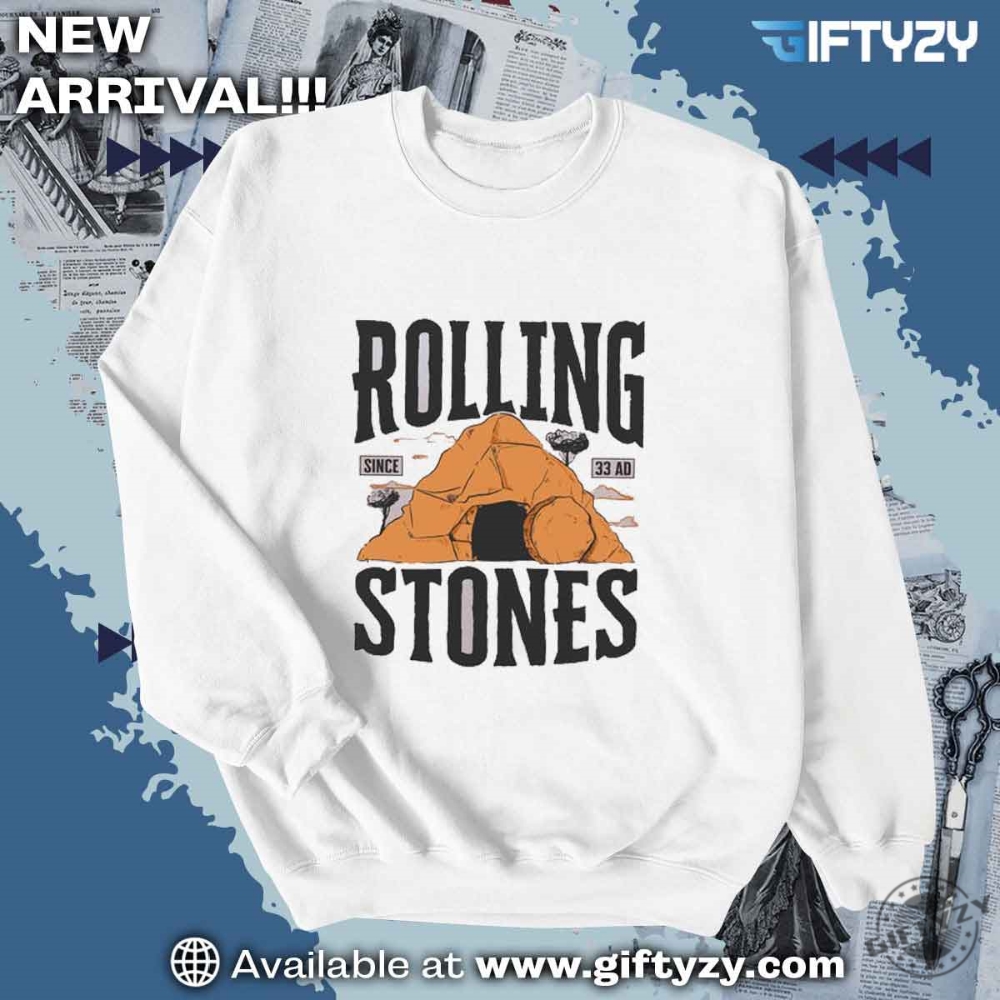 Rolling Stones Since 33 Ad Shirt giftyzy 2