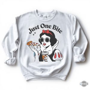 snow white just one bite shirt funny disney princess tee