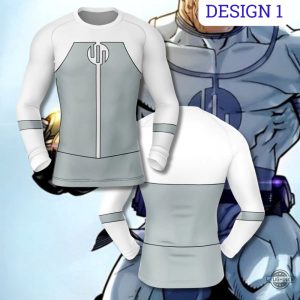 viltrumite costume invincible omni man long sleeve compression shirt