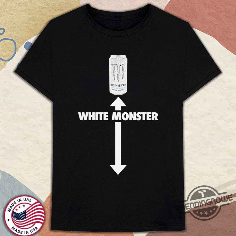 White Monster Double Arrow Shirt trendingnowe 1