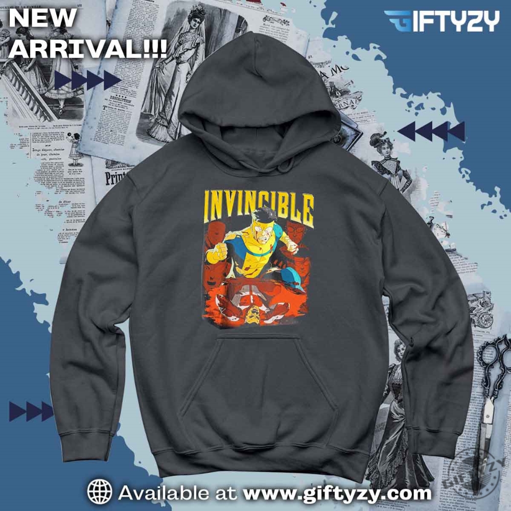 Invincible Mark Superhero Comic Book Fan Tee 5 Invincible Mark Superhero Comic Book Fan Tee