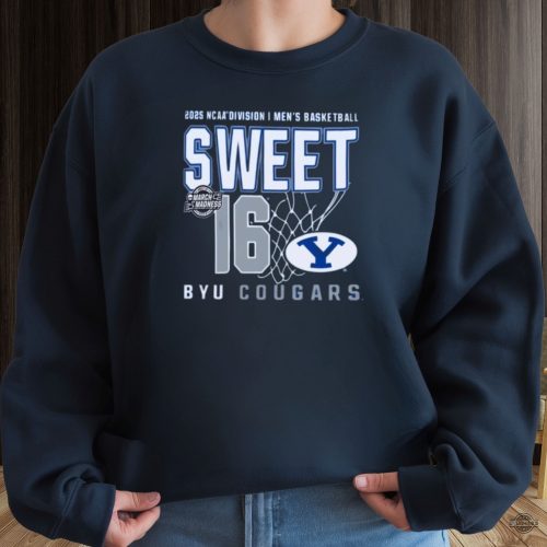 new byu sweet 16 shirt 2025