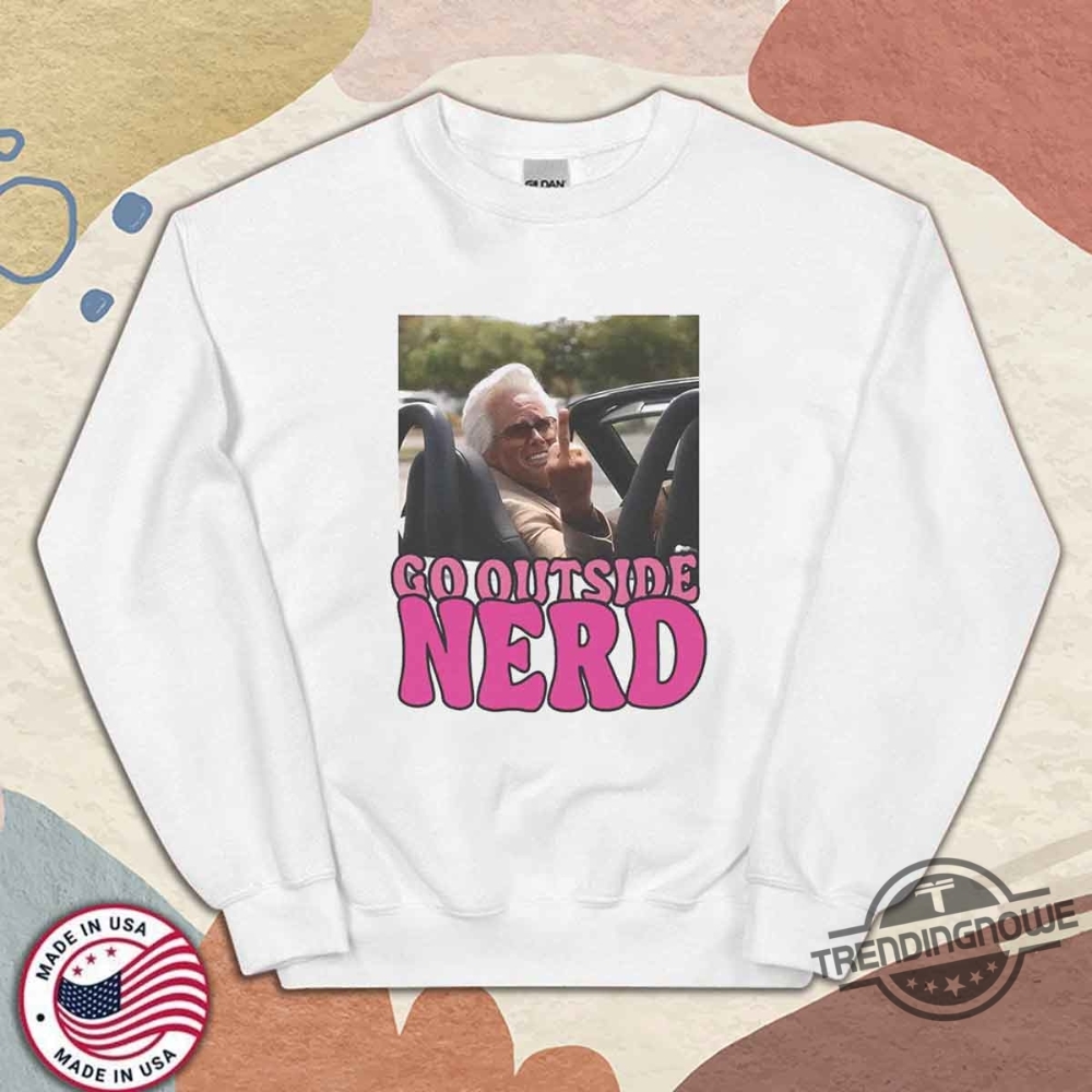 Baby Billy Flips Off Shirt Go Outside Nerd Funny Tshirt 9 Baby Billy Flips Off Shirt – "Go Outside Nerd" Funny T-Shirt