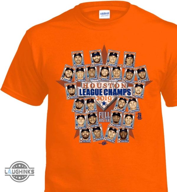 houston astros 2019 league champs reprinted shirt take it back