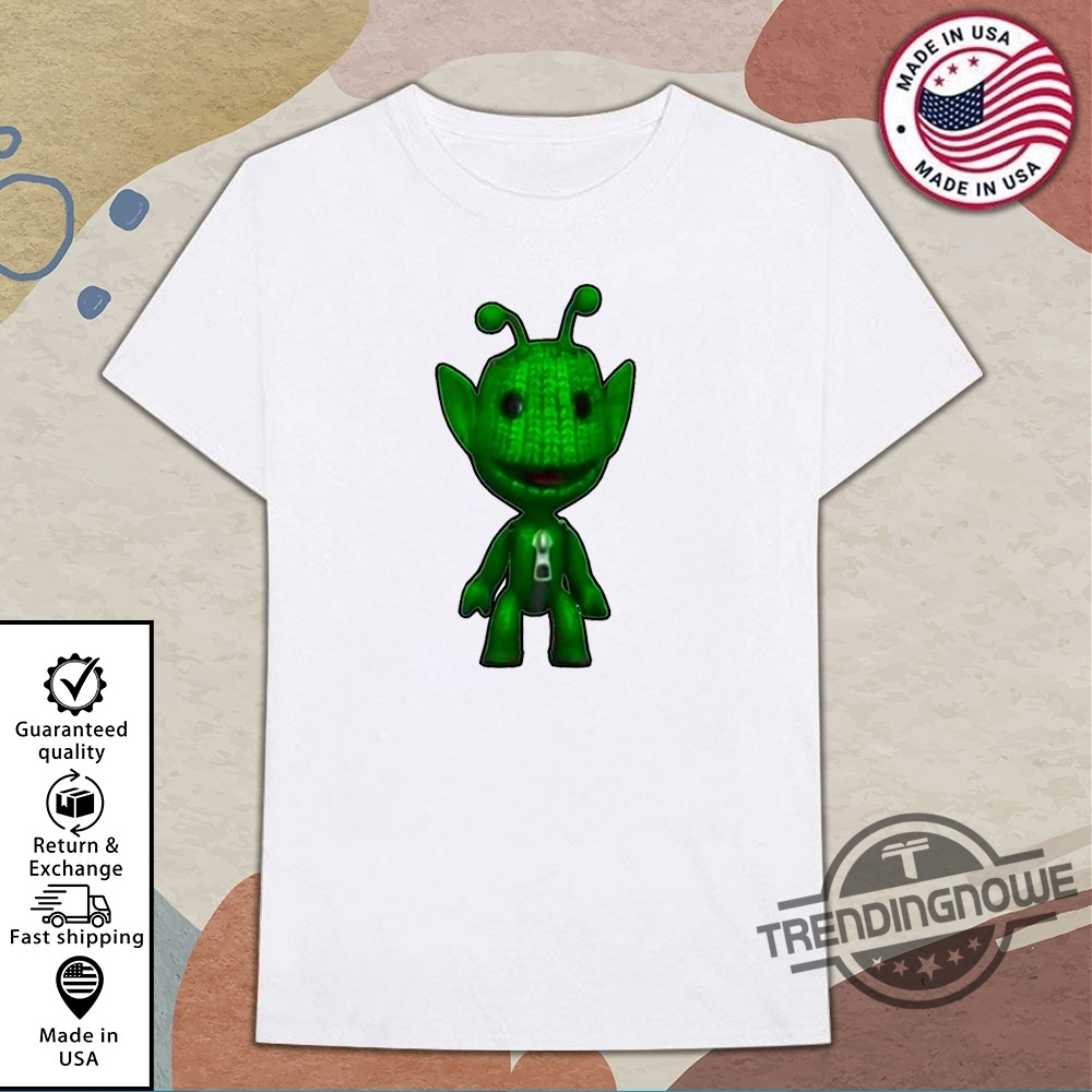 Sackboy Green Alien T Shirts trendingnowe 1
