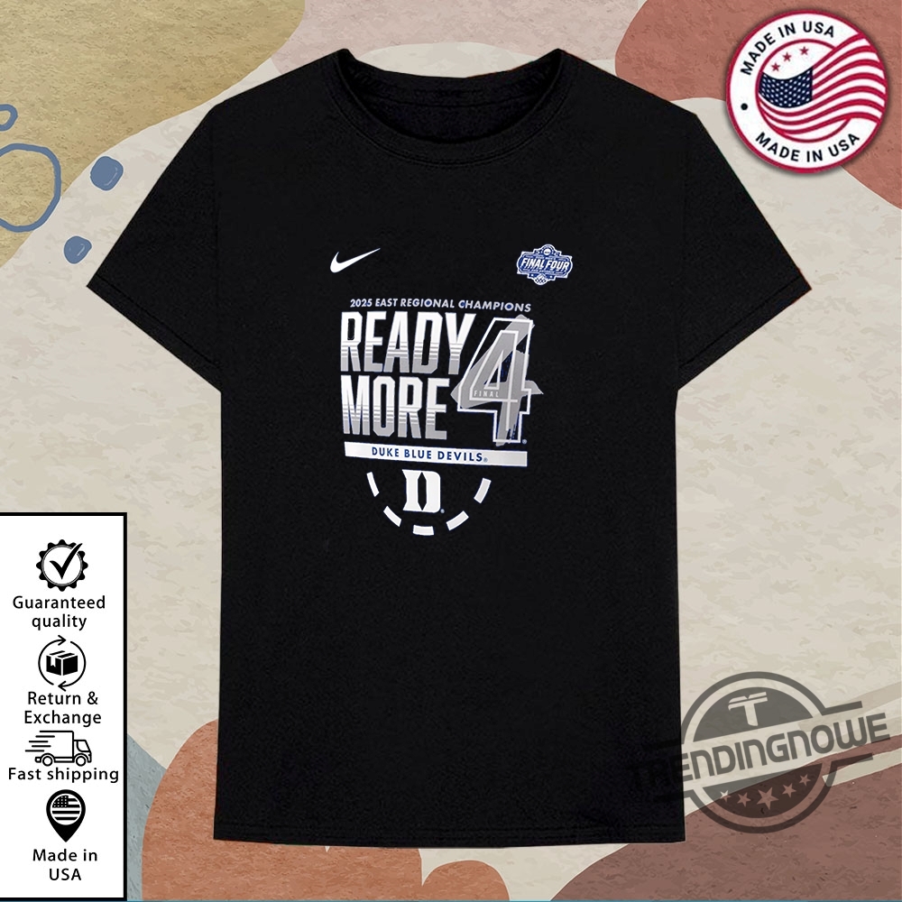 Duke Final Four Shirt Duke Blue Devils 2025 Final Four T Shirt trendingnowe 1