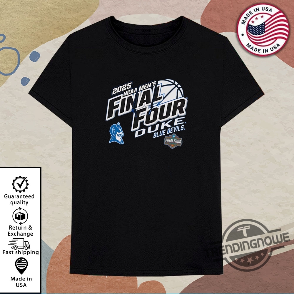 Duke Final Four Hoodie Duke Blue Devils Champion 2025 Shirt trendingnowe 1