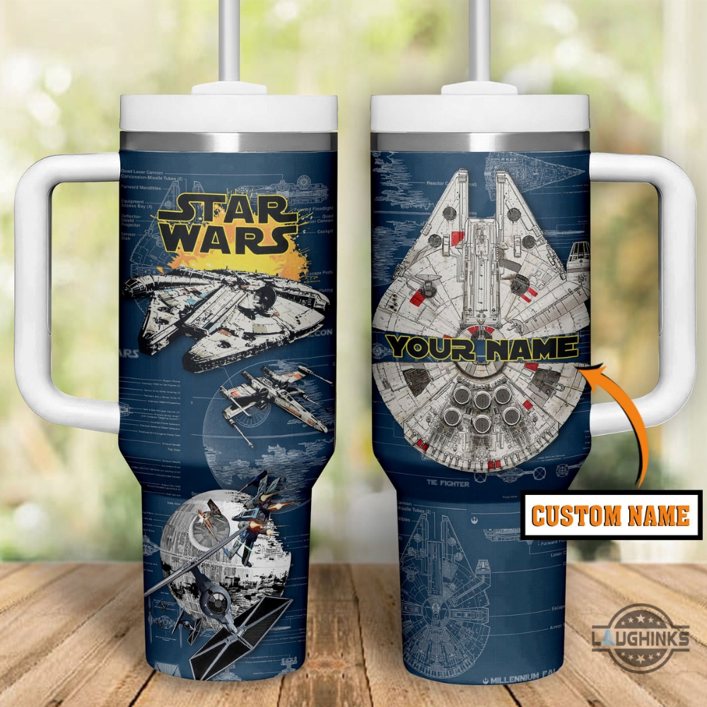 Personalized Star Wars Tumbler 40Oz Stanley Cup Dupe With Handle 11 Personalized Star Wars Tumbler 40oz Stanley Cup Dupe with Handle