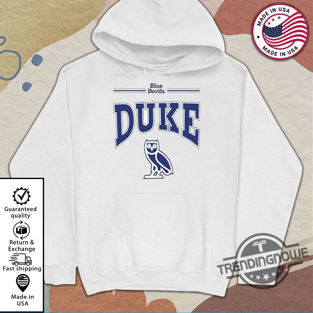 Jayson Tatum Wearing Duke Ovo T Shirt trendingnowe 1