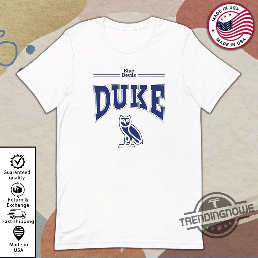 Jayson Tatum Wearing Duke Ovo T Shirt 11 Jayson Tatum Wearing Duke OVO T Shirt
