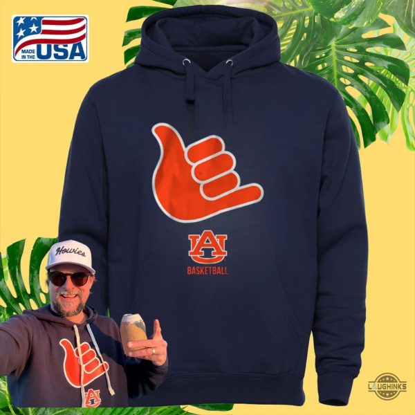 hand sign auburn call god shirt new