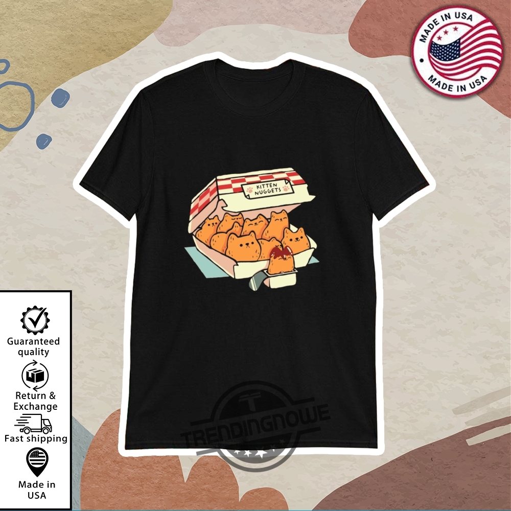 Kitten Nuggets Fast Food Shirt trendingnowe 1