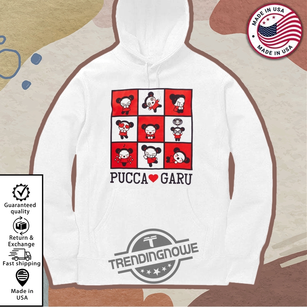 Pucca Garu Grid Girls Shirt 19 Pucca Garu Grid Girls Shirt