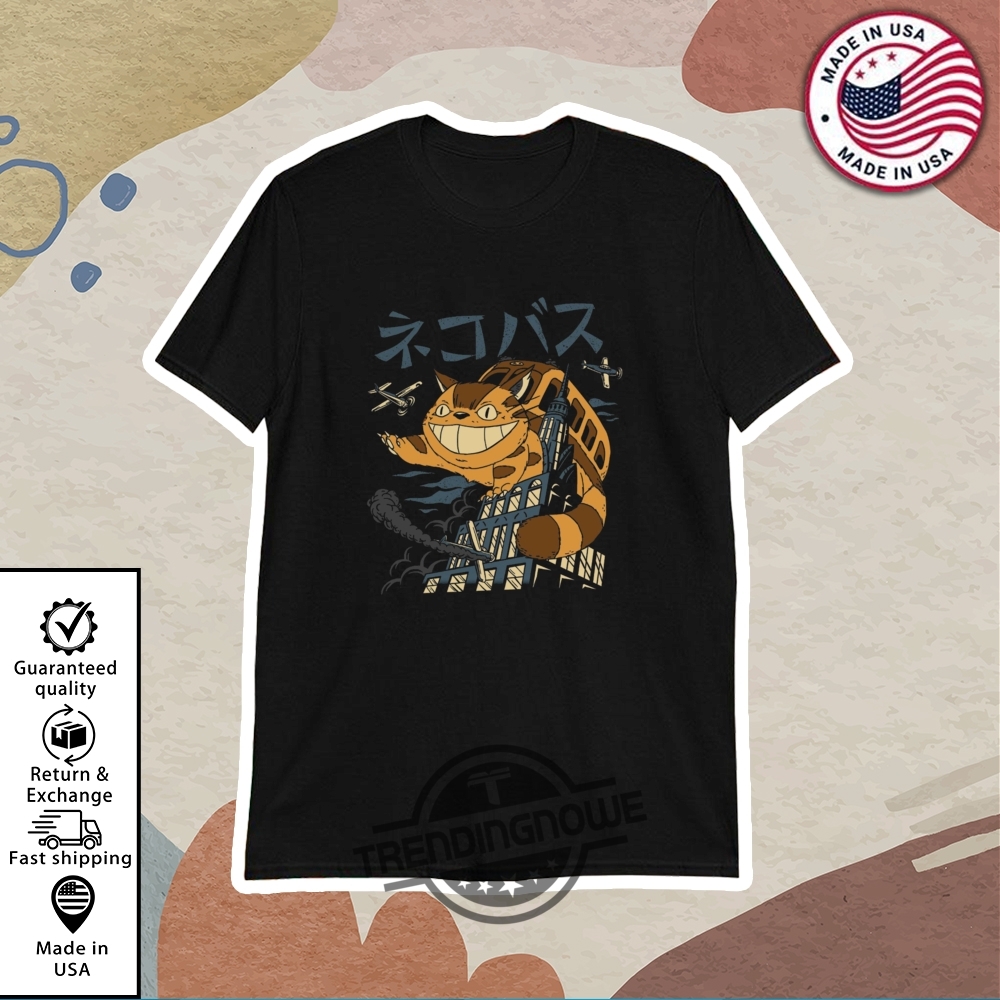 Cat Bus Kong Kaiju Shirt trendingnowe 1