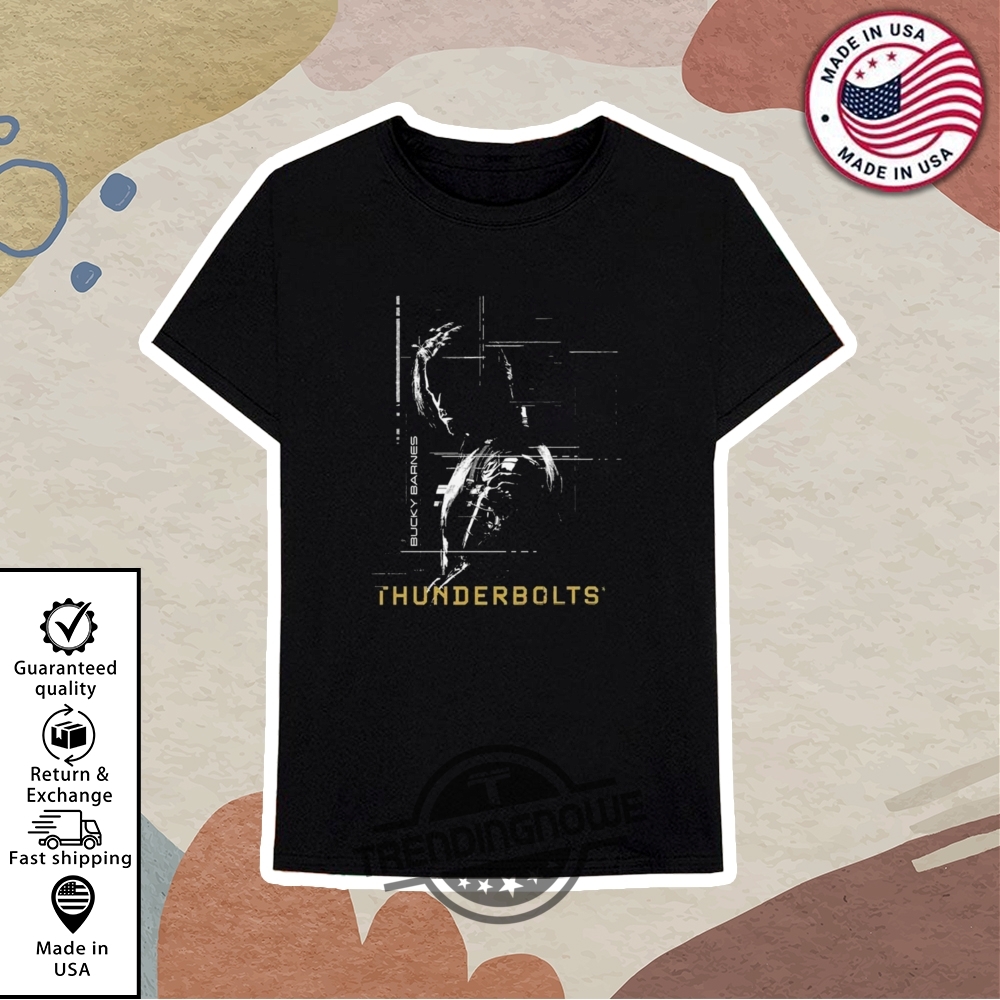 Marvel Thunderbolts Bucky Barnes Silhouette Shirt 10 Marvel Thunderbolts Bucky Barnes Silhouette Shirt
