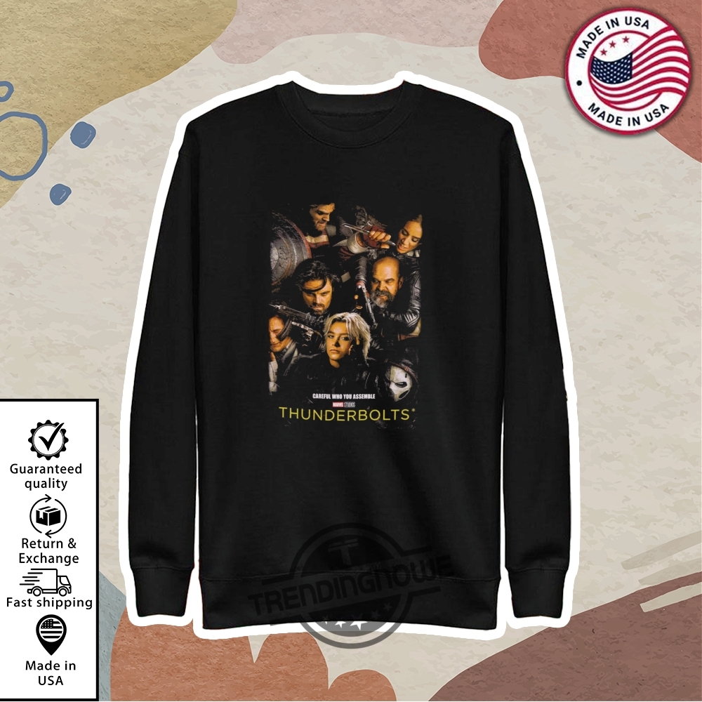Marvel Thunderbolts Poster Shirt 9 Marvel Thunderbolts Poster Shirt