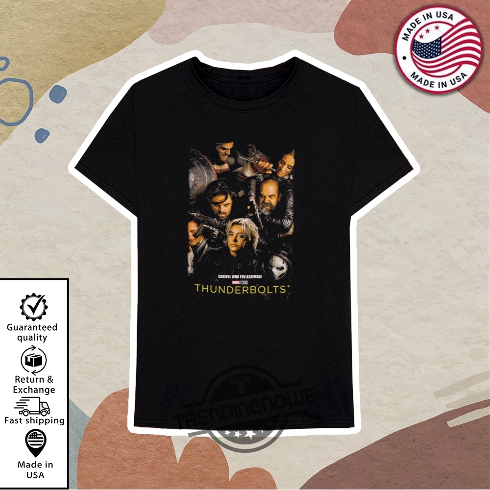 Marvel Thunderbolts Poster Shirt 10 Marvel Thunderbolts Poster Shirt