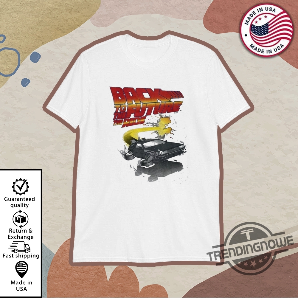 Universal Studios Back To The Future Ride Shirt trendingnowe 1
