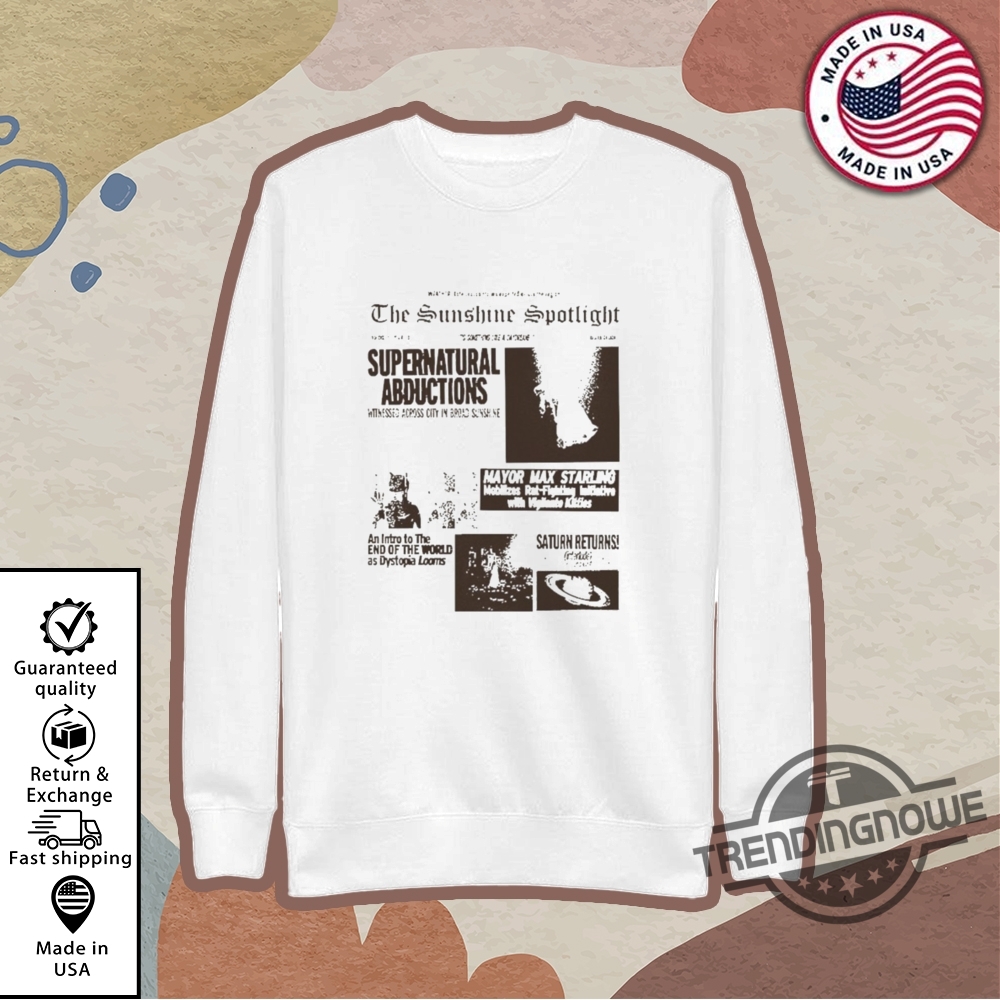 Ariana Grande Brighter Days Newspaper T Shirt 9 Ariana Grande Brighter Days Newspaper T Shirt