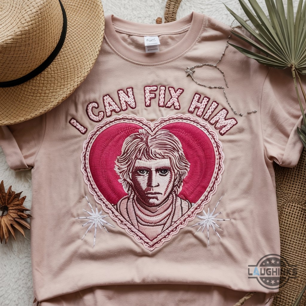 Cute Star Wars Anakin Skywalker I Can Fix Him Embroidered Shirt 5 Cute Star Wars Anakin Skywalker I Can Fix Him Embroidered Shirt