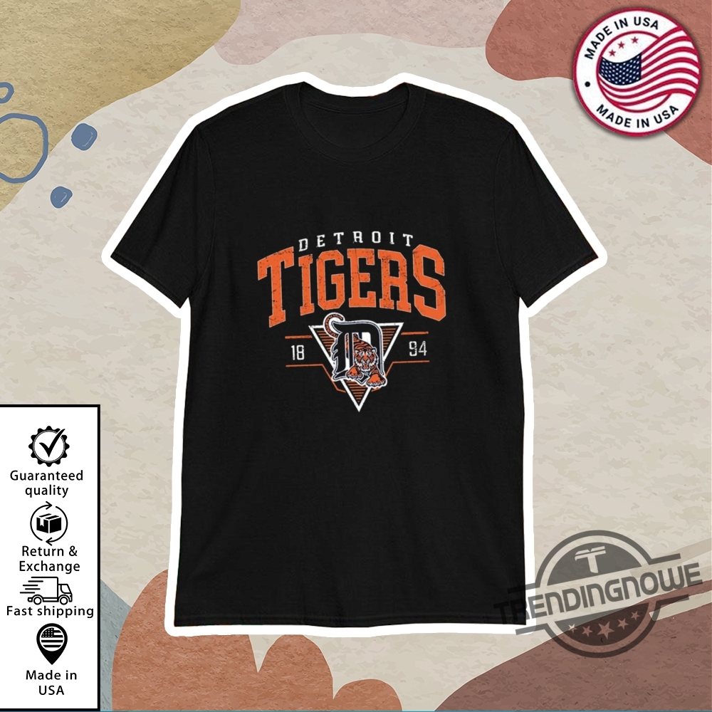 Vintage Detroit Tigers Shirt Detroit Baseball Hoodie trendingnowe 1