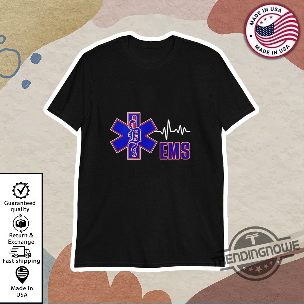 Official Detroit Tigers National Ems Week T Shirt trendingnowe 1