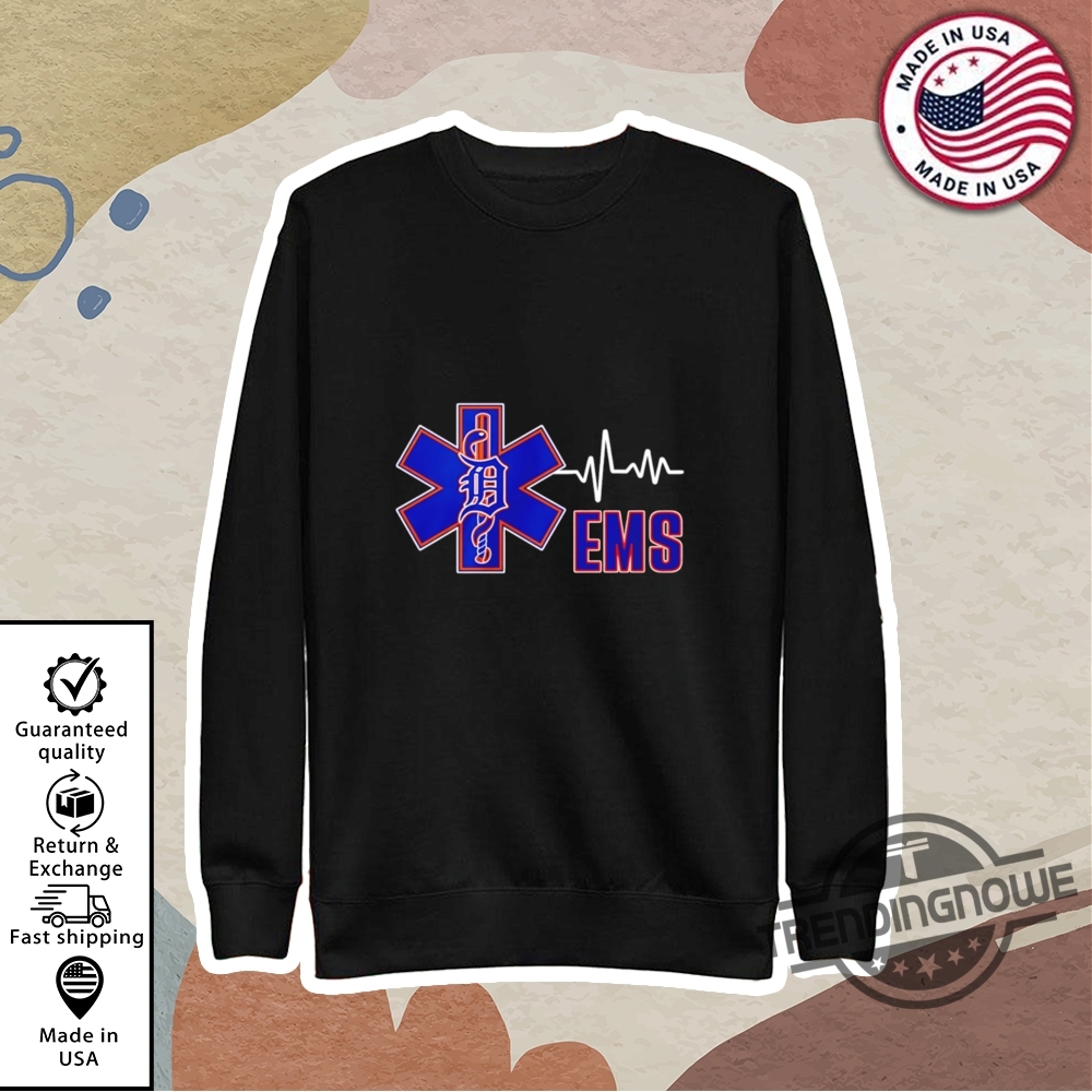 Official Detroit Tigers National Ems Week T Shirt 9 Official Detroit Tigers National EMS Week T Shirt