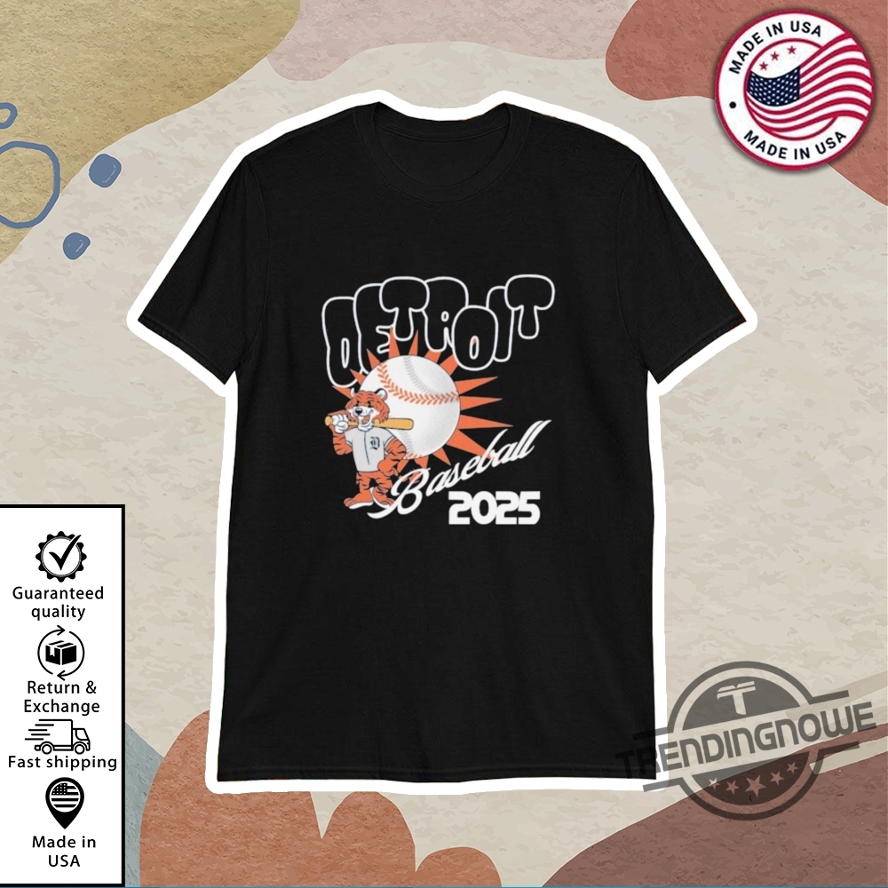 Detroit Tigers Opening Day 2025 Shirt trendingnowe 1