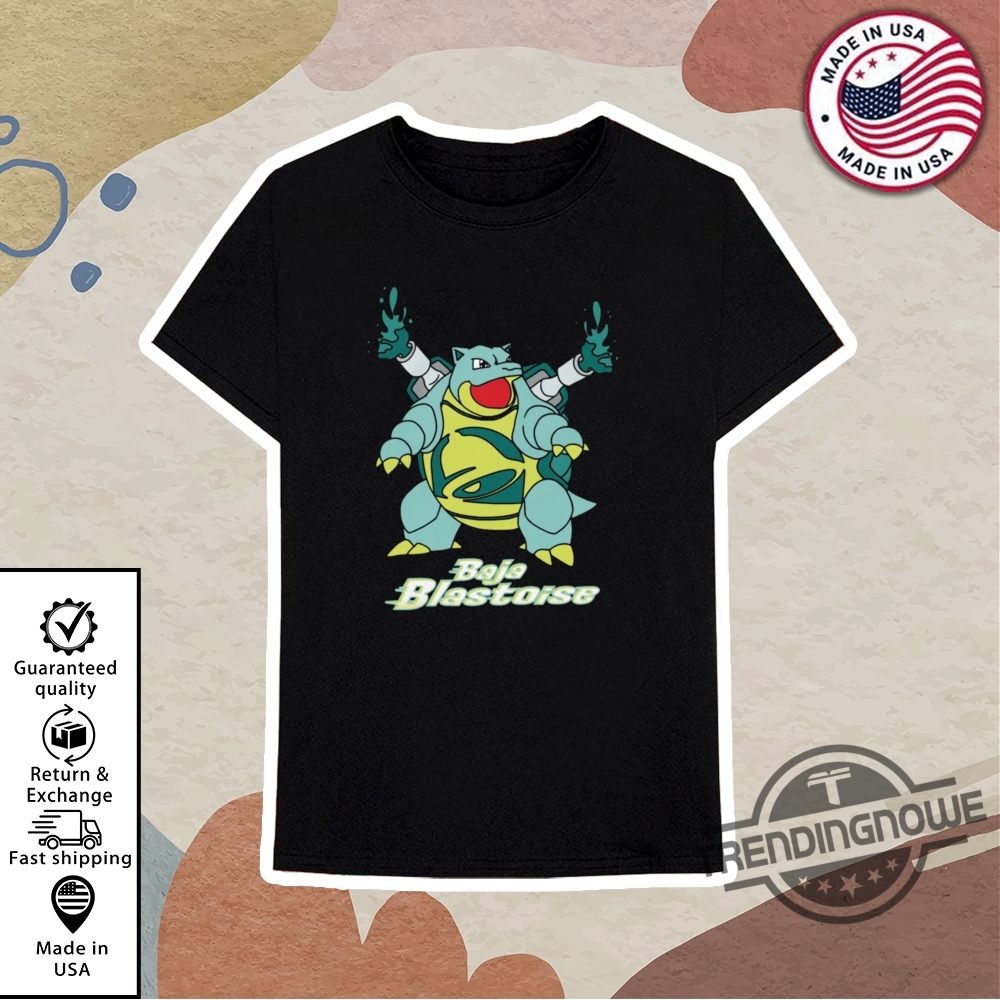 Pokemon Baja Turtle Shirt 10 Pokemon Baja Turtle Shirt