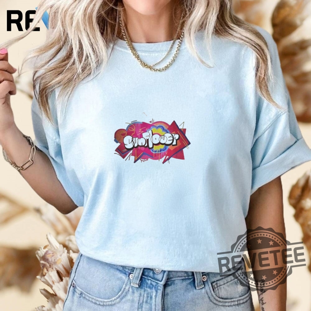 Post Malone Sunflower Shirt Hoodie Crewneck Gift For Fan revetee 1