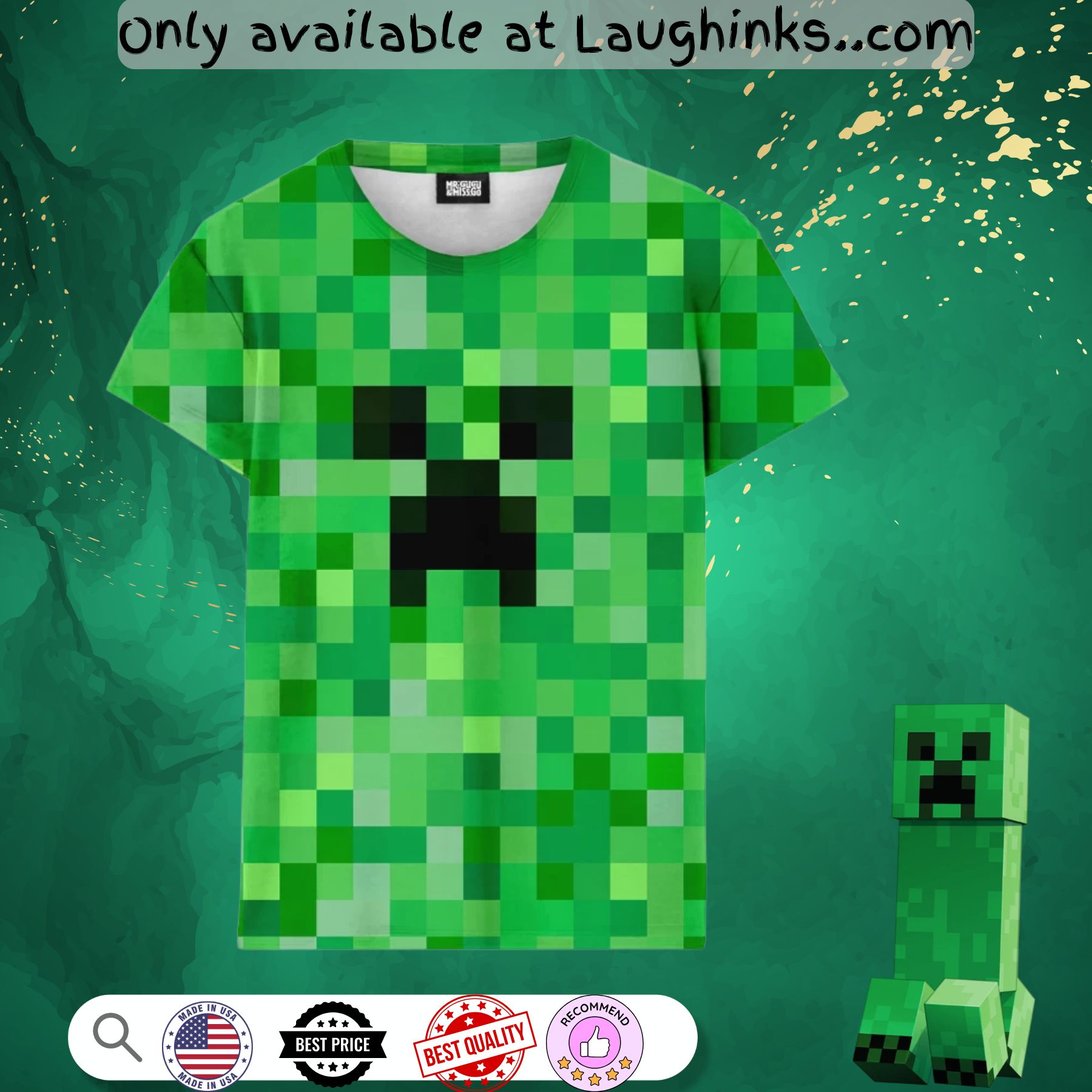 Creeper Sweater Cosplay Full Printed Sweatshirt T Shirt Hoodie Sweatpants Costume 10 15 creeper sweater cosplay full printed sweatshirt t shirt hoodie sweatpants costume