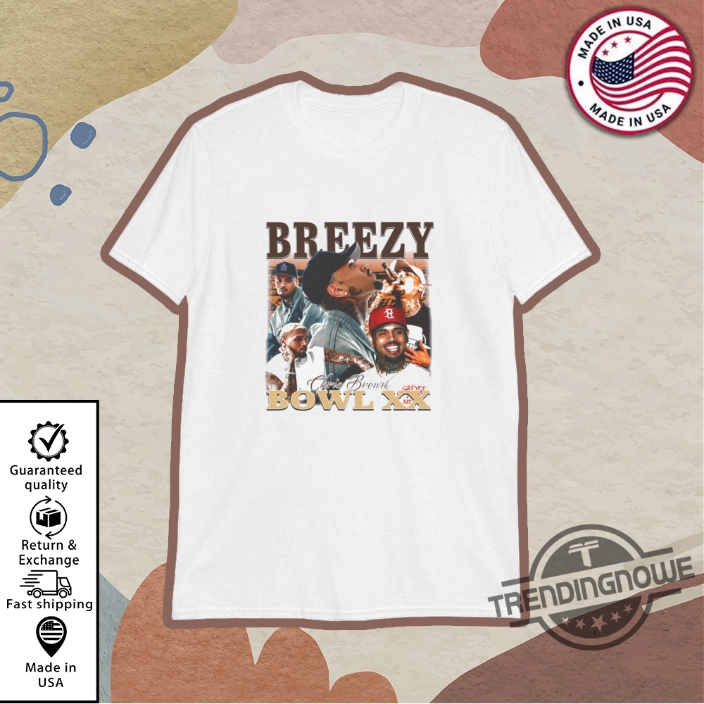 Chris Brown Merch Shirt 2025 Chris Brown Tour Breezy Bowl Xx Shirt trendingnowe 1