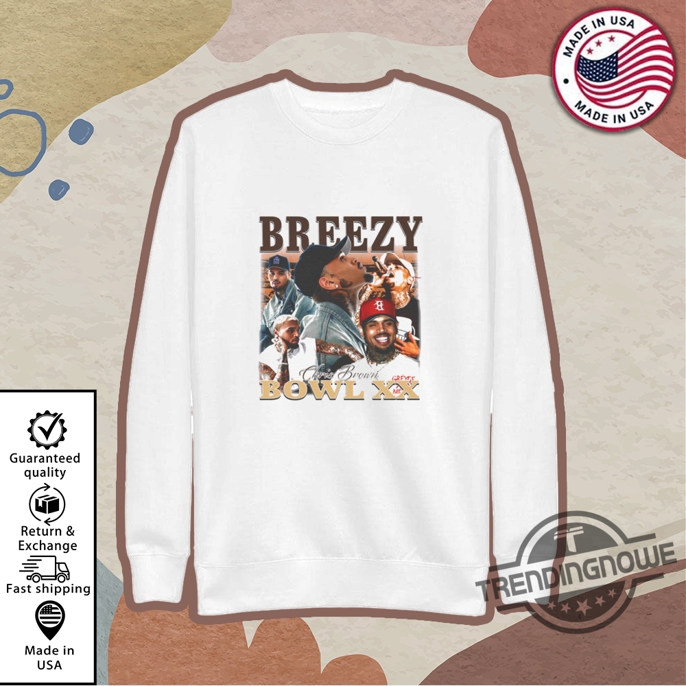 Chris Brown Merch Shirt 2025 Chris Brown Tour Breezy Bowl Xx Shirt 9 Chris Brown Merch Shirt 2025 Chris Brown Tour Breezy Bowl XX Shirt