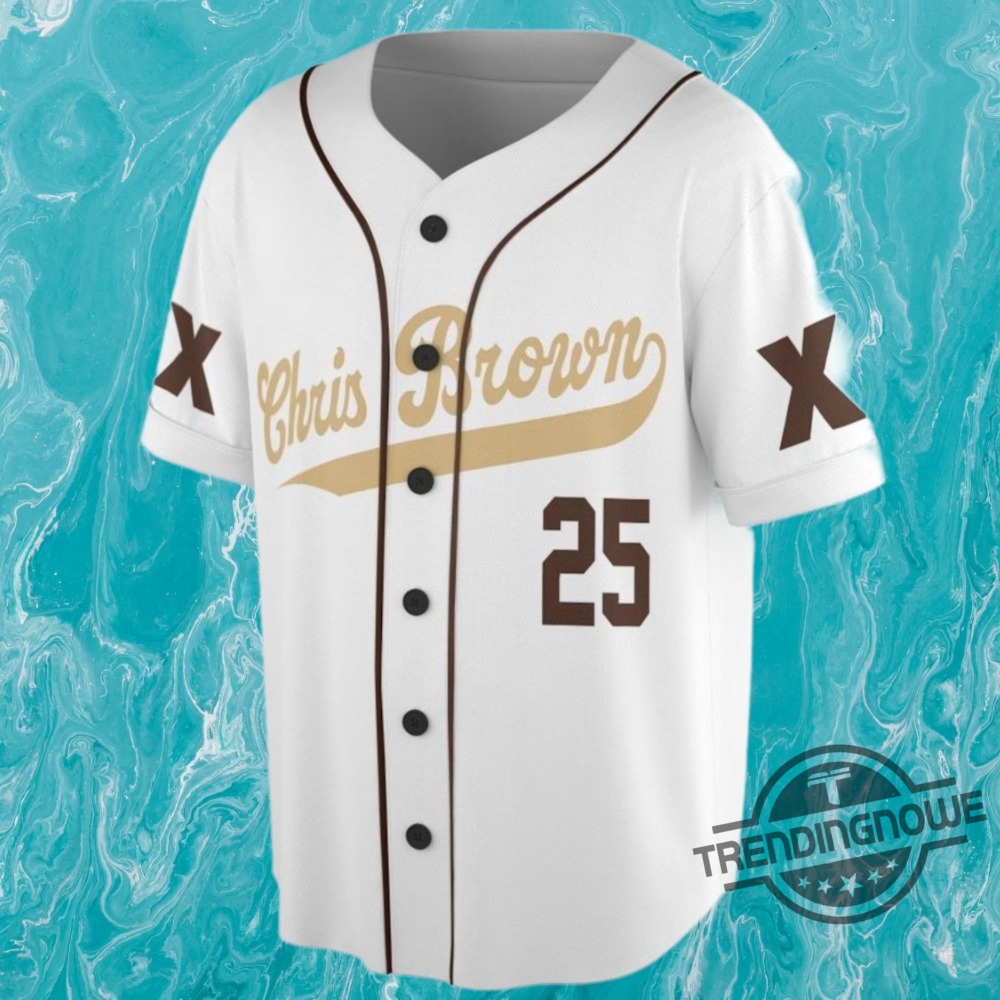 Chris Breezy Tour 2025 Baseball Jersey Chris Brown Breezy Bowl XX Tour Shirt 6 Chris Breezy Tour 2025 Baseball Jersey Chris Brown Breezy Bowl Xx Tour Shirt trendingnowe 2