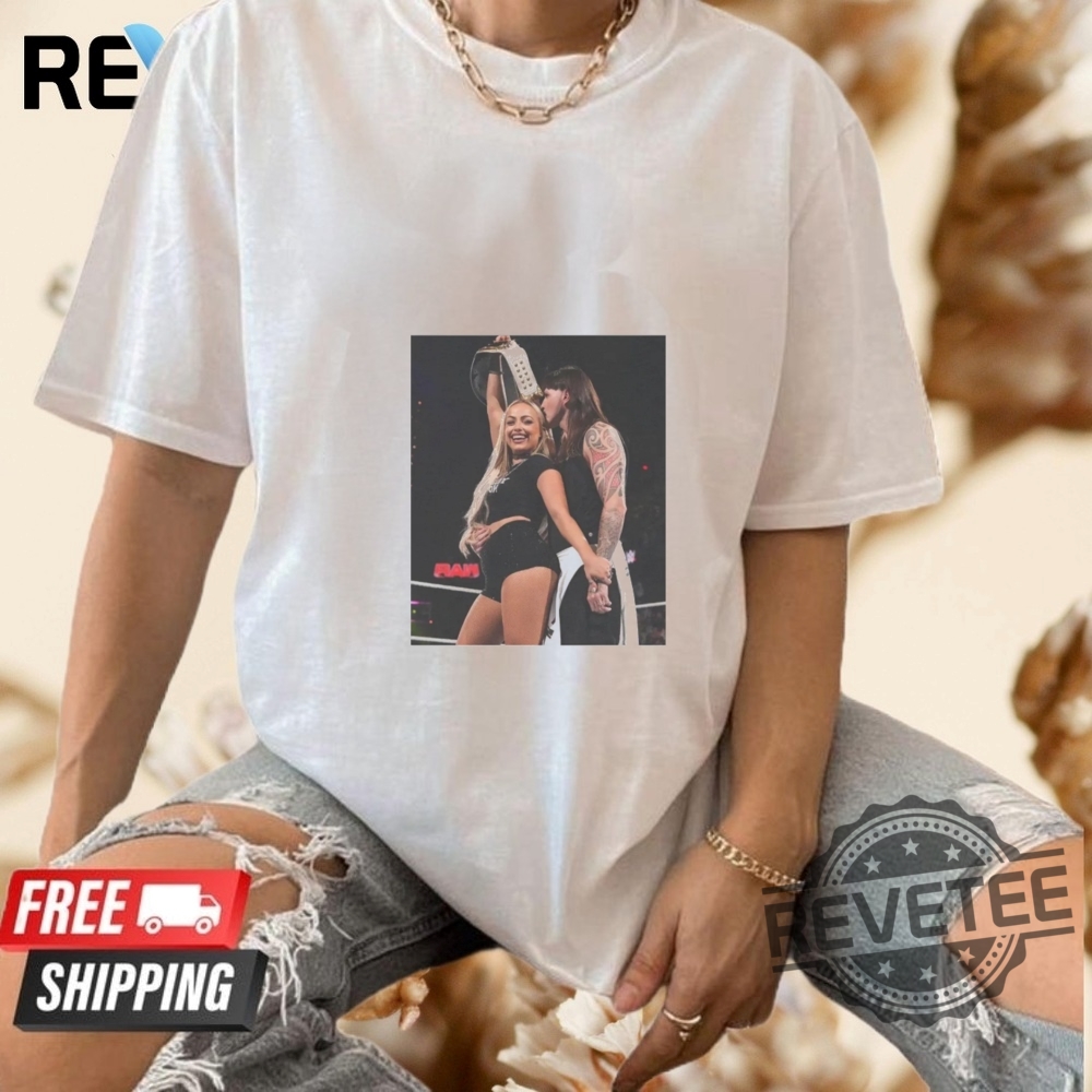 Wwe Liv Morgan And Dominik Mysterio T Shirt Hoodie Crewneck revetee 1