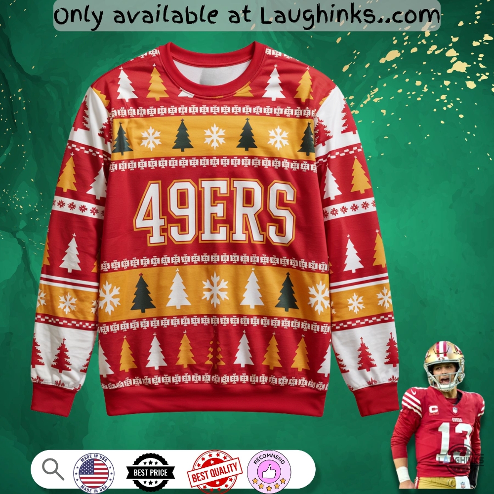 Nfl San Francisco 49Ers Ugly Sweater Artificial Wool Sweatshirt 5 NFL san francisco 49ers ugly sweater Artificial wool sweatshirt