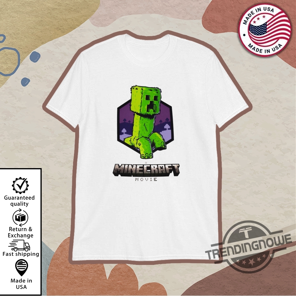 Minecraft Creeper Shirt trendingnowe 1