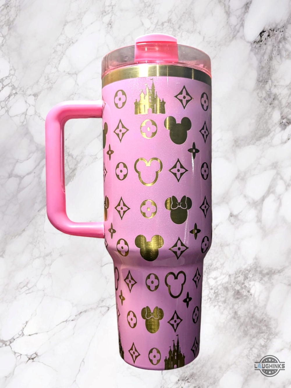 Disney Mickey Mouse Lv Stanley Tumbler Dupe 40Oz 7 Disney Mickey Mouse LV Stanley Tumbler Dupe 40oz