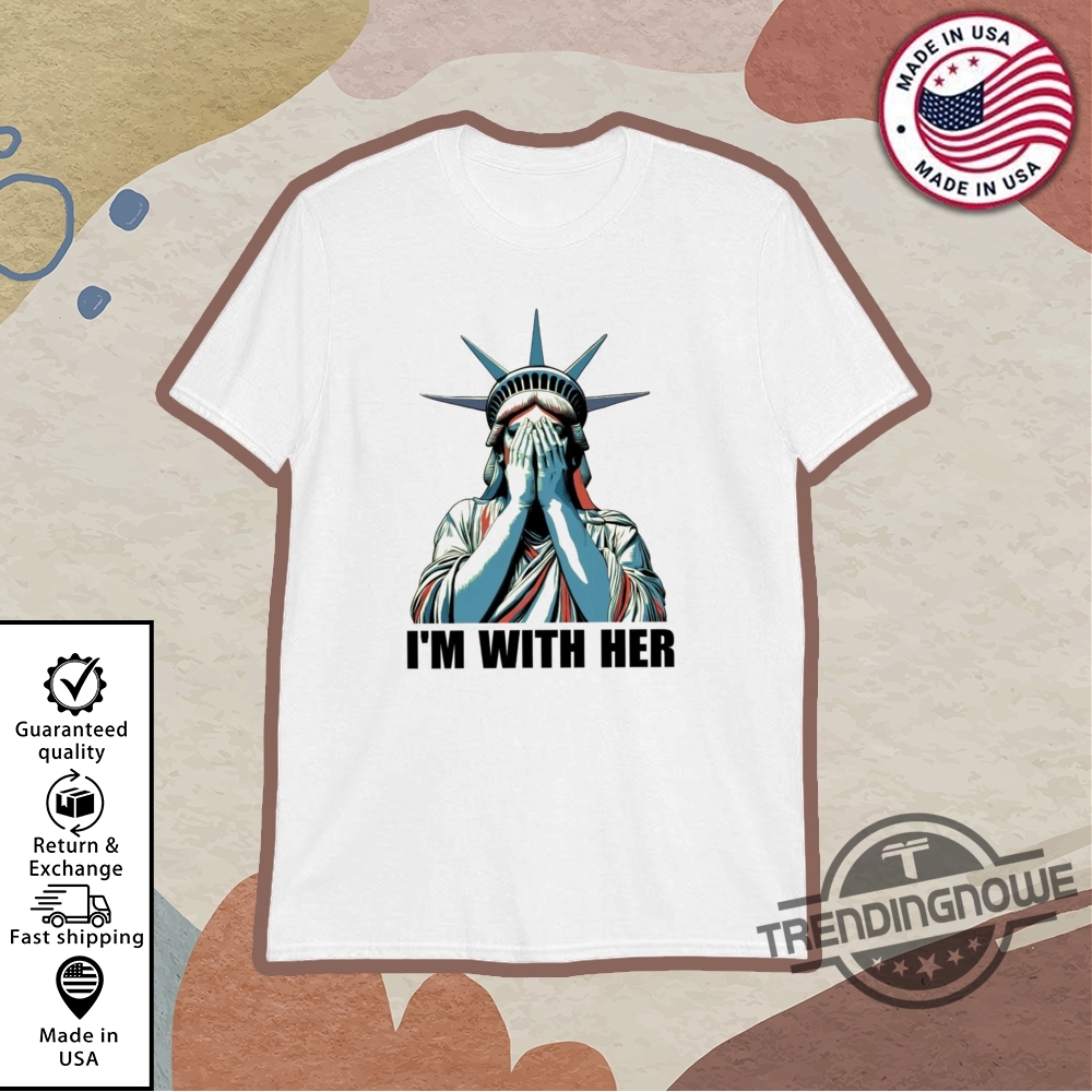 "Top Anti-Trump Shirts: Unique Designs for Political Expression 2023" 6 Im With Her Shirt Anti Trump Shirt Fdt Shirt Democrat Political Tee