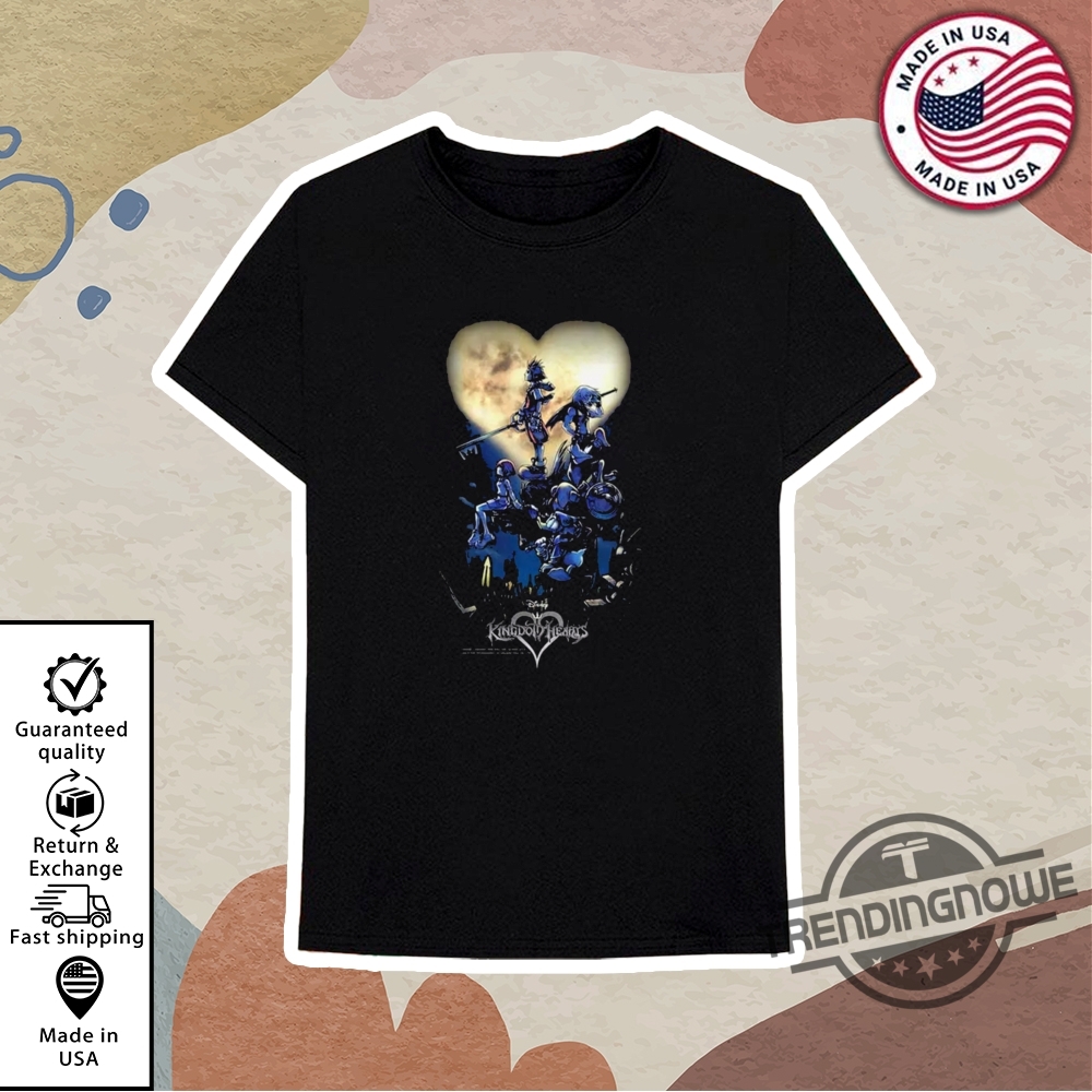 Yuri Disney Kingdom Hearts Poster Logo Shirt 10 Yuri Disney Kingdom Hearts Poster Logo Shirt