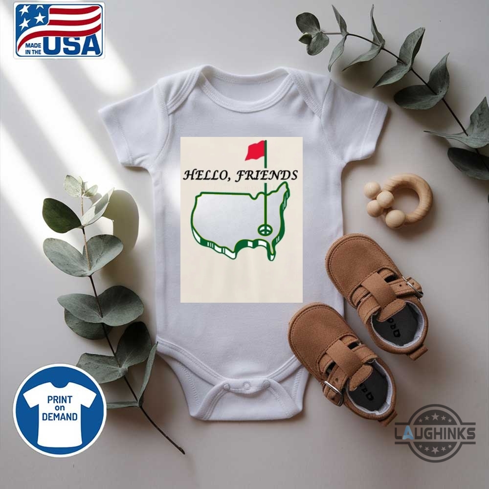 Cute Hello Friends Augusta National Master Golf Shirt 13 Cute Hello Friends augusta national master Golf shirt