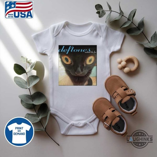 deftones around the fur cat shirt
