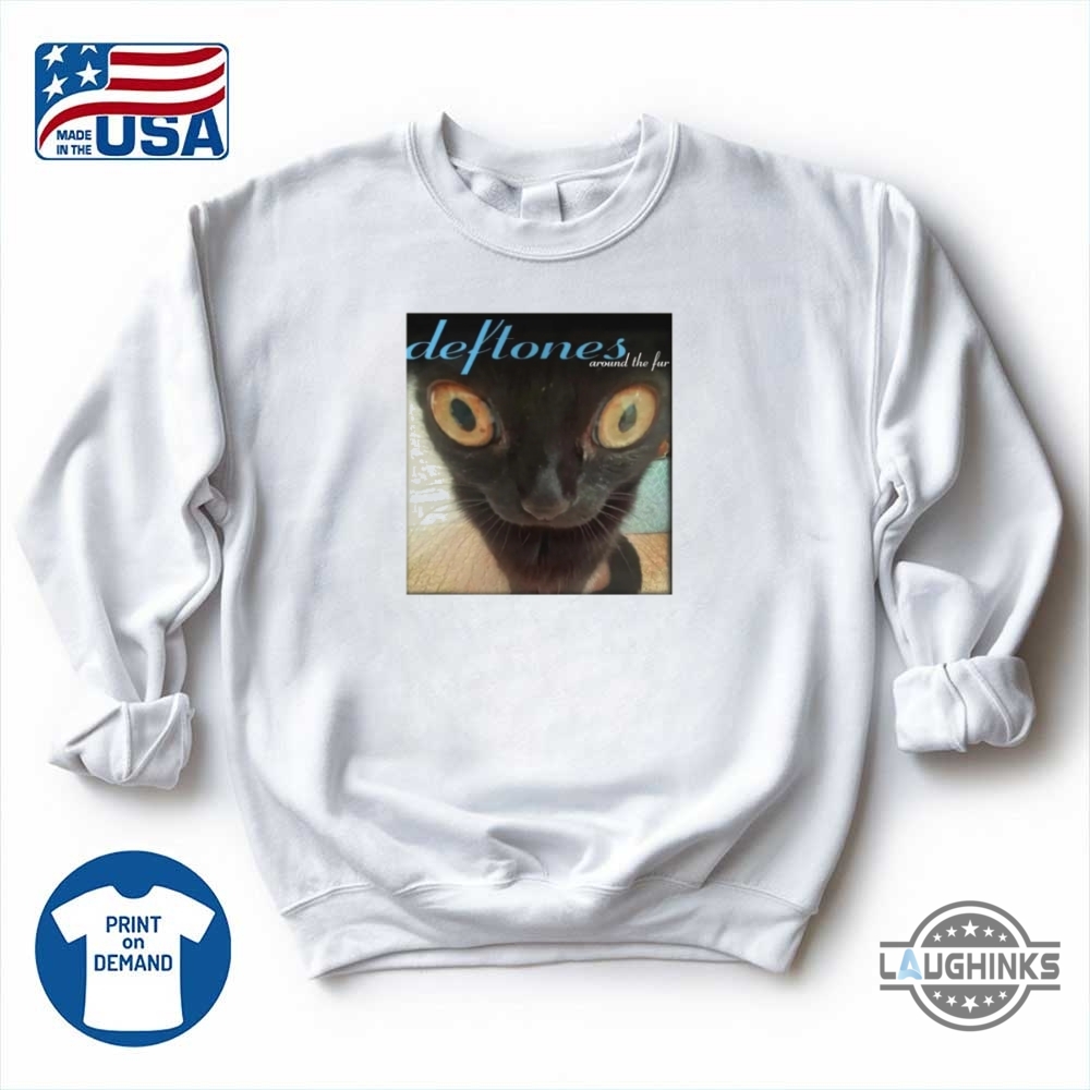 Deftones Around The Fur Cat Shirt 16 Deftones Around The Fur Cat Shirt