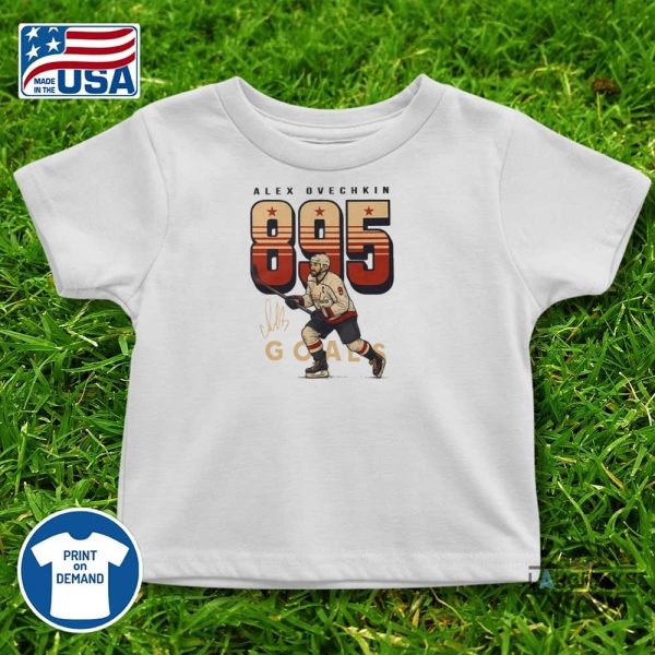 alexander ovechkin 895 goals shirt