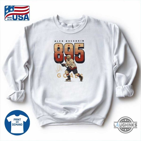 alexander ovechkin 895 goals shirt