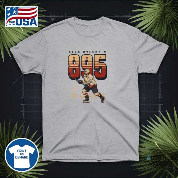 alexander ovechkin 895 goals shirt
