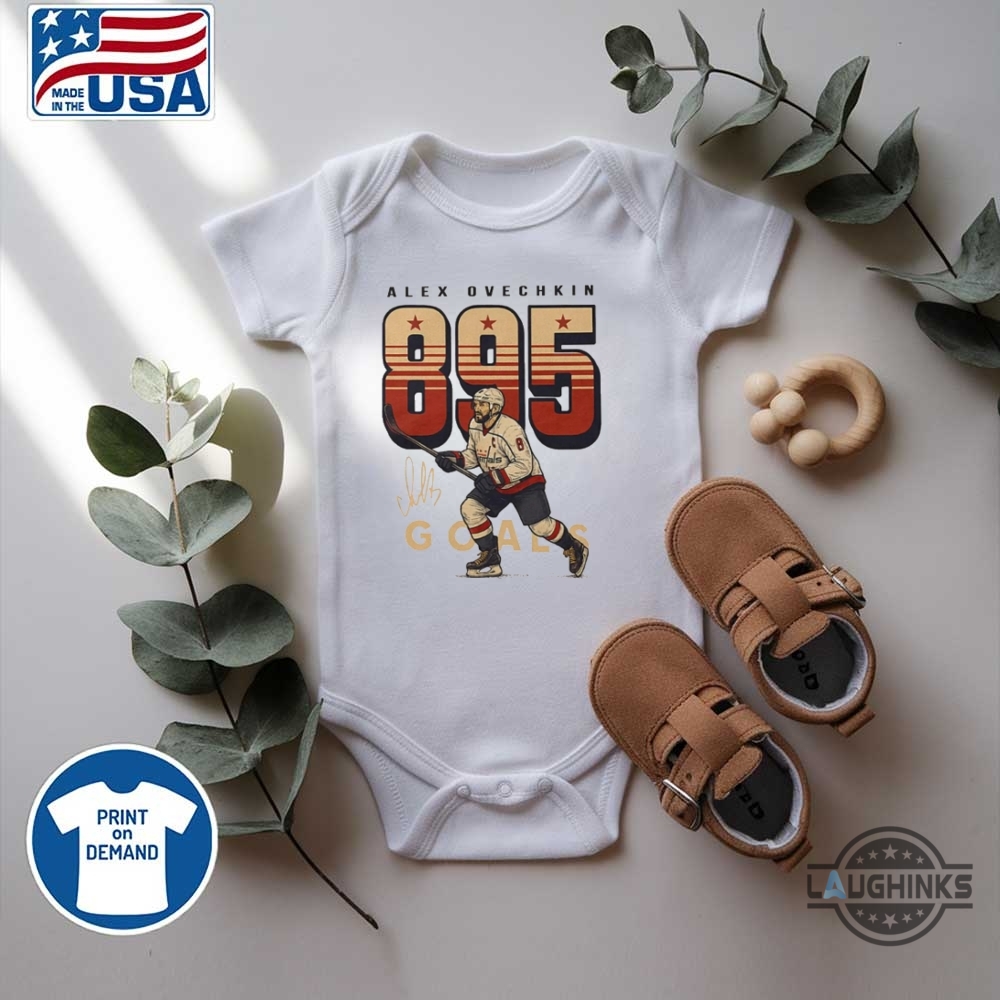 Alexander Ovechkin 895 Goals Shirt 13 Alexander Ovechkin 895 Goals Shirt