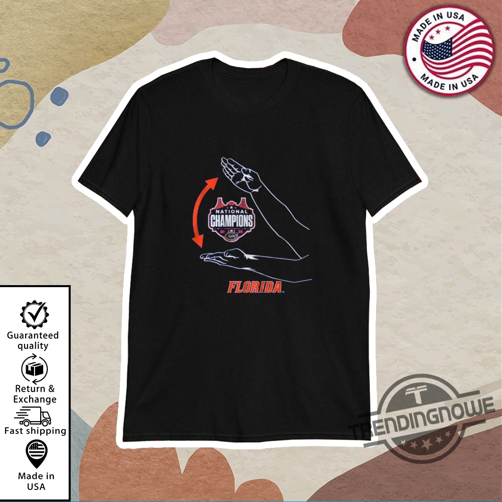 "Shop Florida Gators 2025 National Championship Shirts: Celebrate in Style" 2 Gator National Championship Shirt Florida Basketball National Champions Gator Chomp Shirt