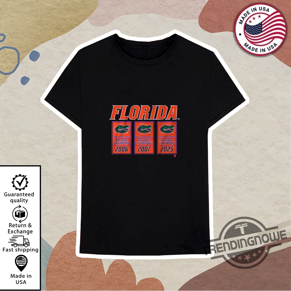 Gators National Championship Banners Shirt 10 Gators National Championship Banners Shirt